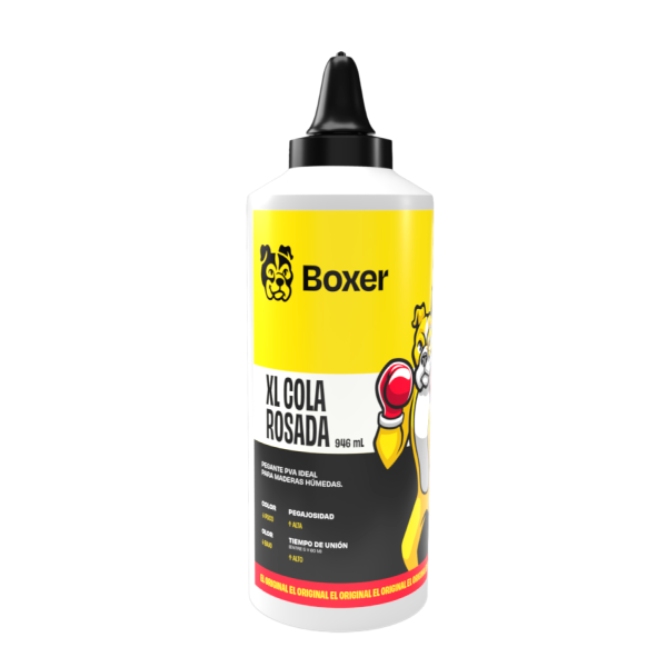 Boxer cola rosada